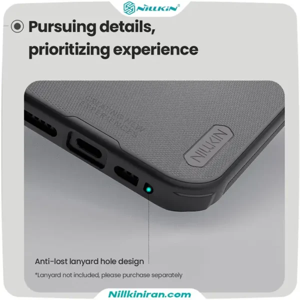 قاب نیلکین iPhone 17 مدل Super Frosted Shield Pro Magnetic Clear Version