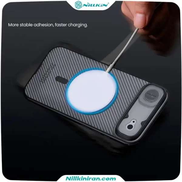 قاب نیلکین iPhone 17 Air مدل Camshield Pro Magnetic Clear version