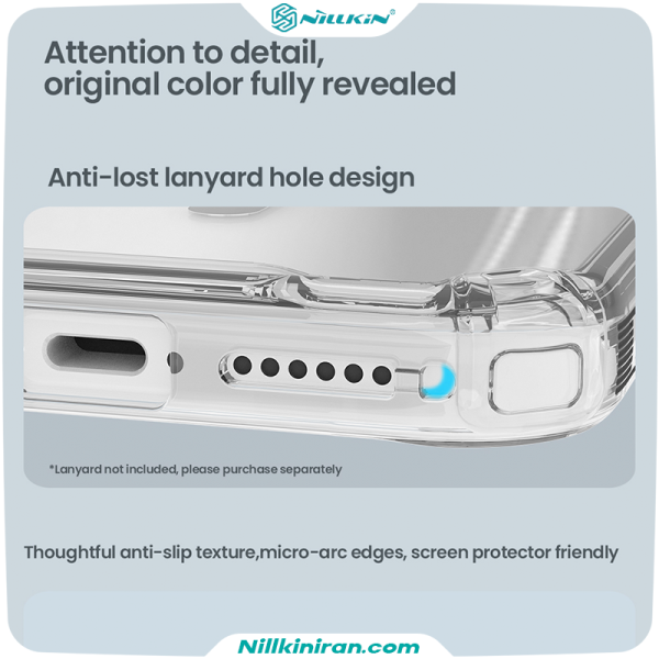 قاب نیلکین iphone 17 Pro Nature TPU Pro Magnetic