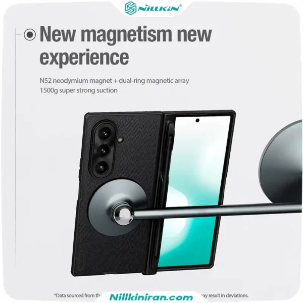 قاب نیلکین سامسونگ Z Fold7 مدل Super Frosted Shield Fold Magnetic