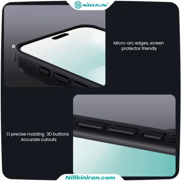 قاب نیلکین iPhone 17 مدل CamShield Pro (Clear Version)