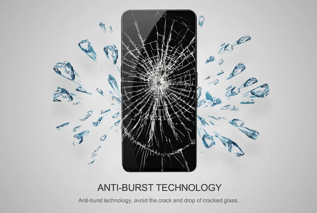 گلس نیلکین Nothing Phone 3a / 3a Pro مدل CP+ Pro tempered glass