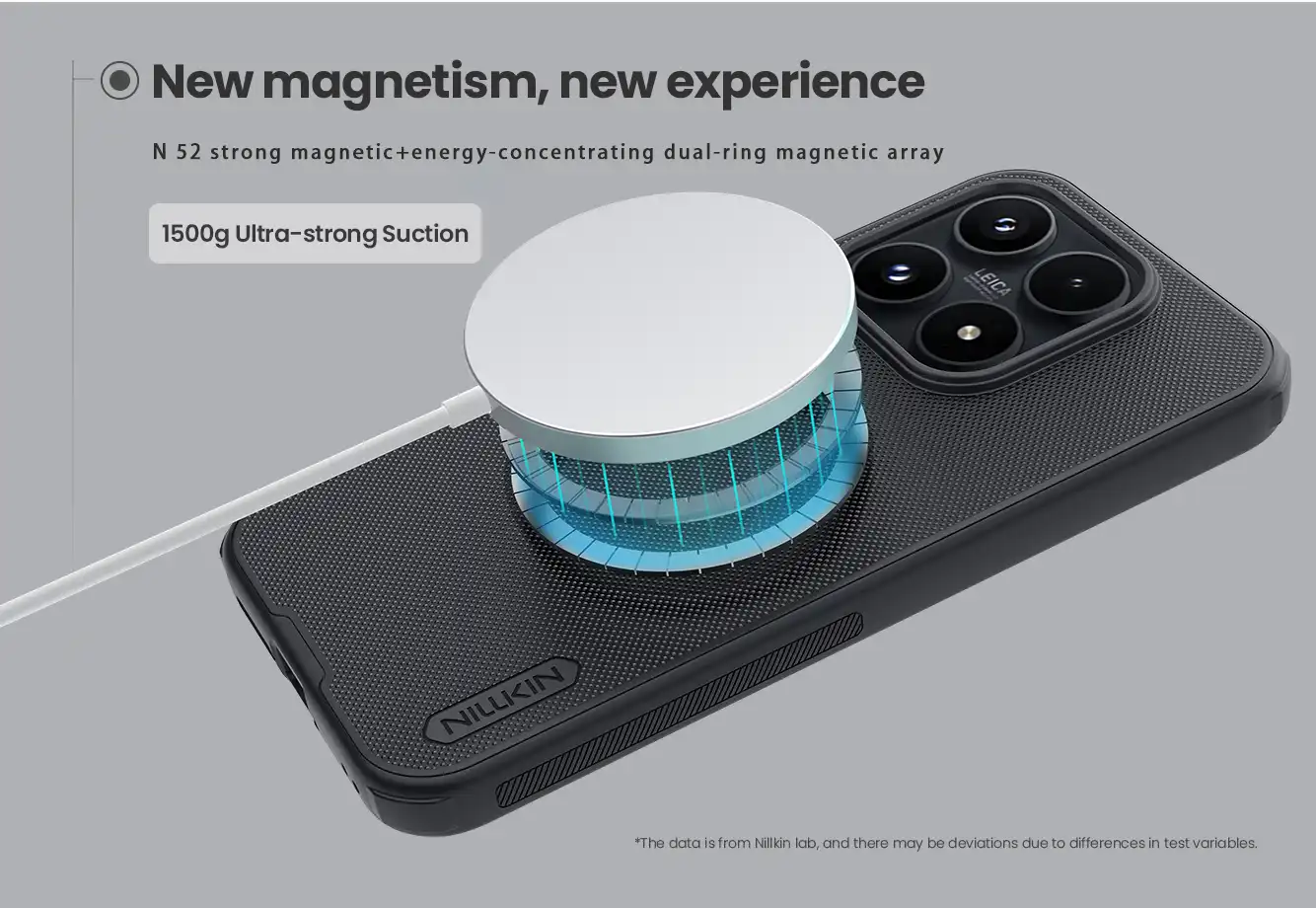 قاب نیلکین شیائومی 17 مدل (Super Frosted Shield Pro Magnetic (MagSafe function