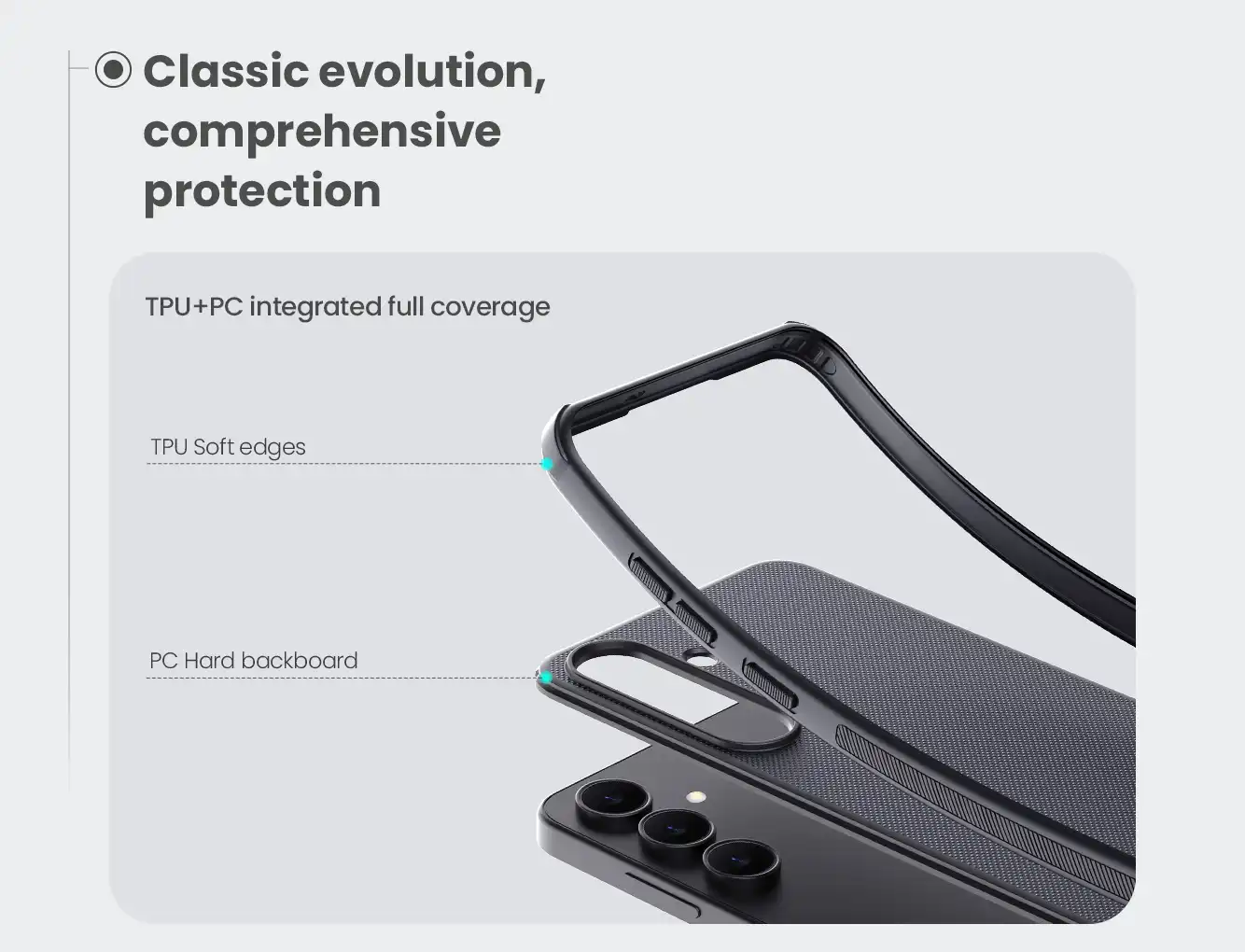 قاب نیلکین سامسونگ Galaxy S25 FE مدل Super Frosted Shield Pro Magnetic