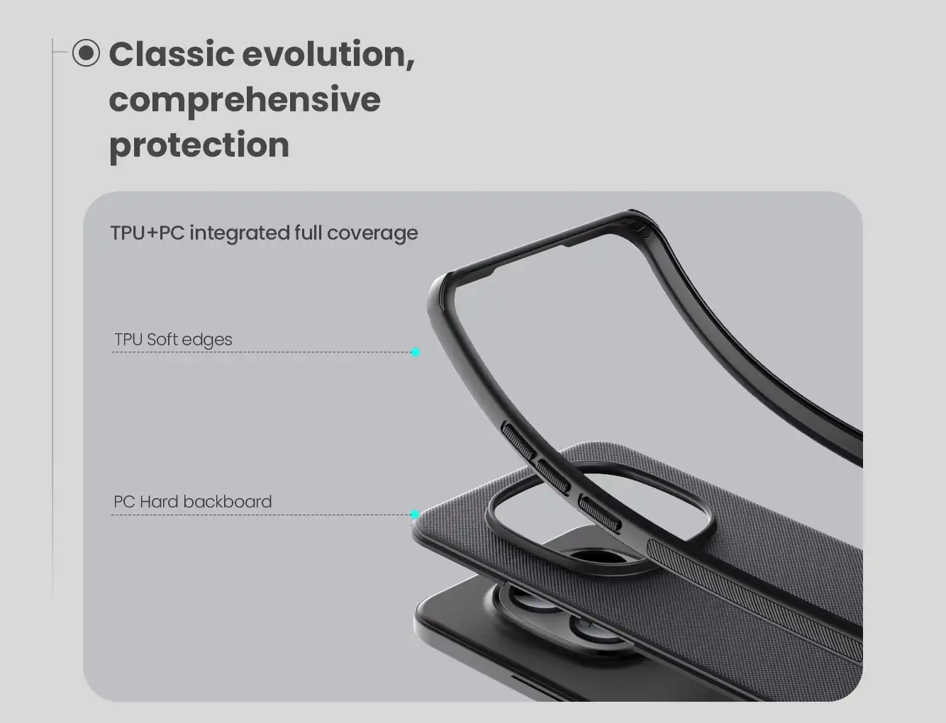 قاب نیلکین شیائومی +Redmi Note15 Pro مدل Super Frosted Shield Pro