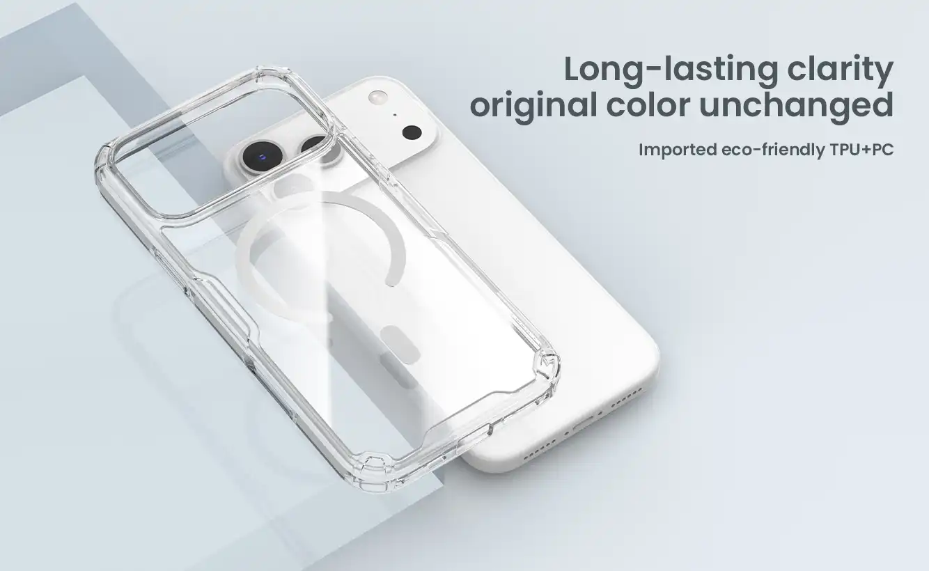 قاب نیلکین iPhone 17 Pro Max مدل Nature TPU Pro Magnetic