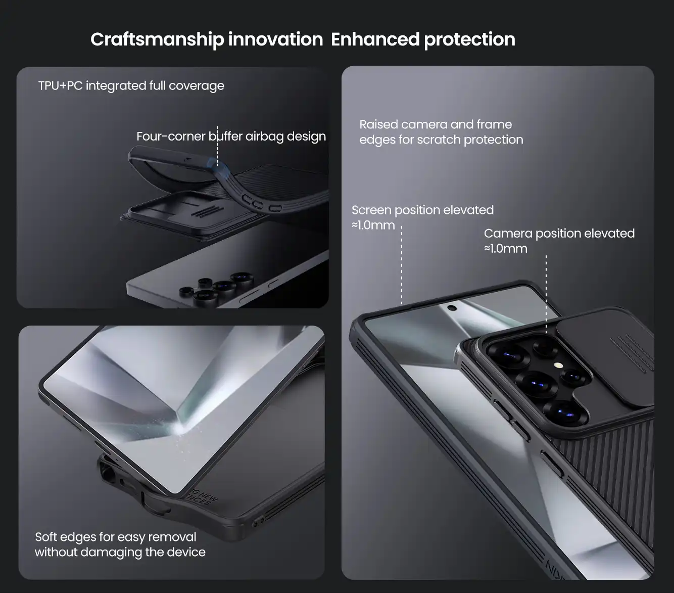 قاب نیلکین سامسونگ Galaxy S25 Ultra مدل CamShield Pro Magnetic