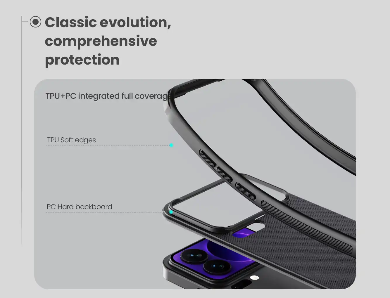 قاب نیلکین شیائومی Xiaomi 17 Pro مدل Super Frosted Shield Pro