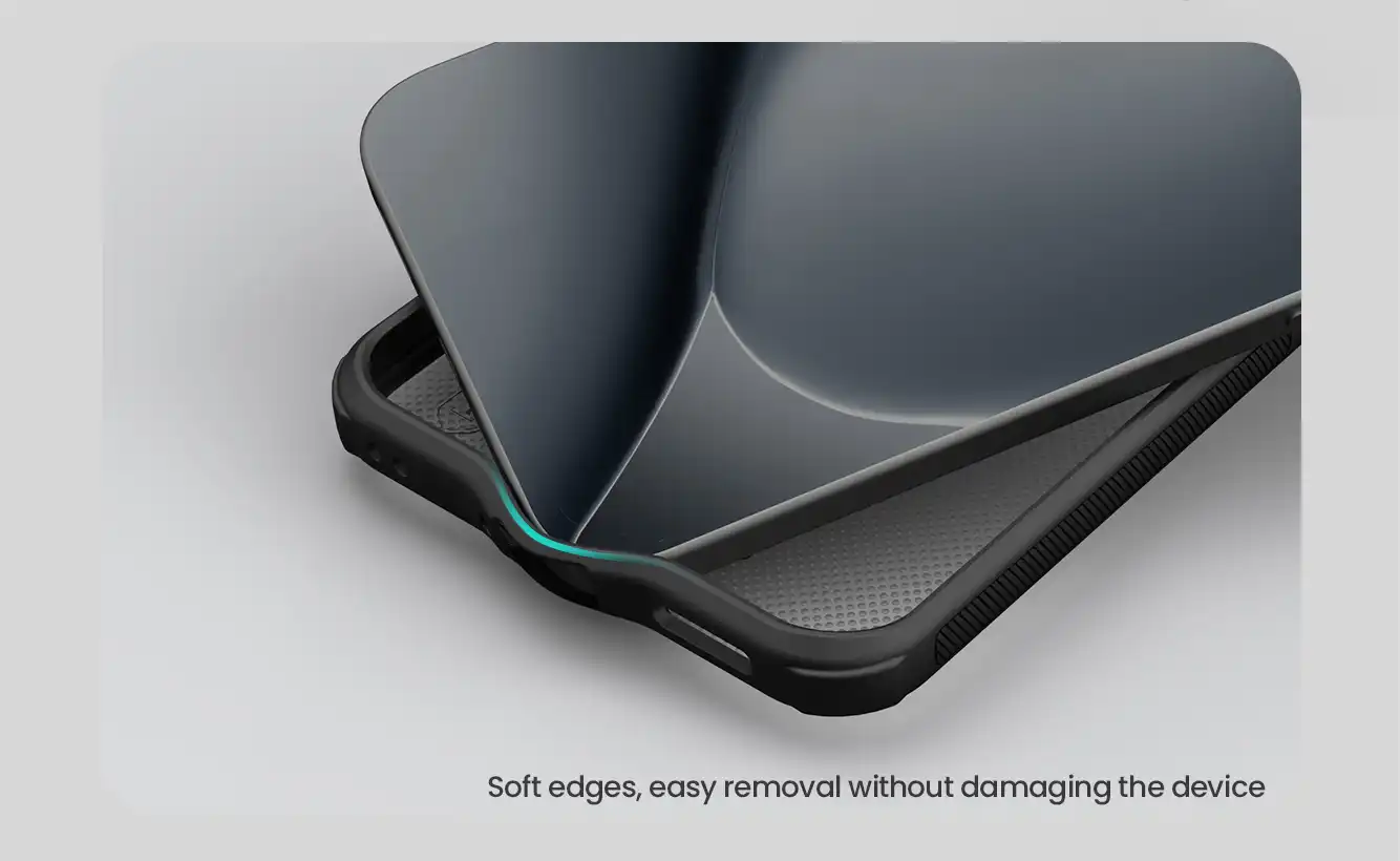 قاب نیلکین شیائومی +Redmi Note 15 Pro مدل Super Frosted Shield Pro Magnetic (Clear Version)