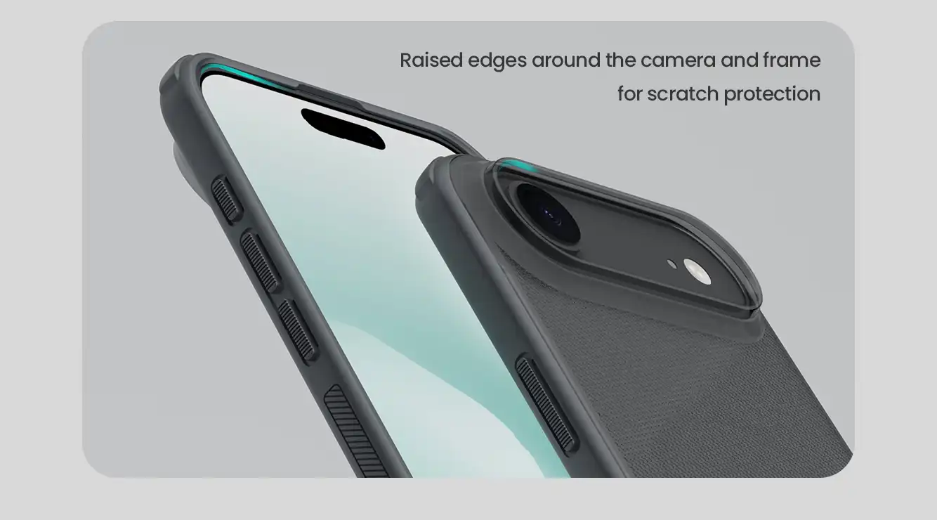 قاب نیلکین آیفون iPhone 17 Air مدل Super Frosted Shield Pro (Clear Version)