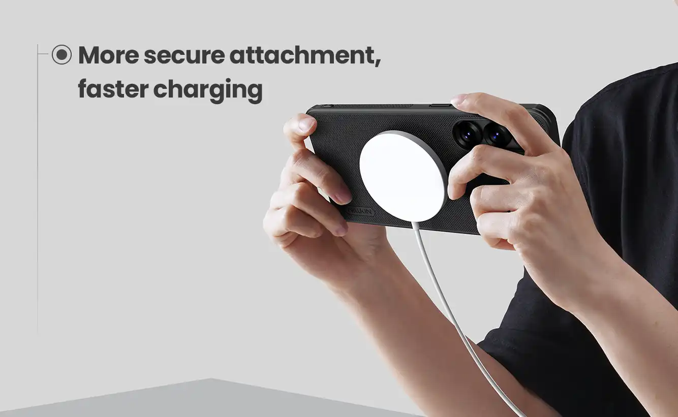 قاب نیلکین سامسونگ S25 Plus مدل Super Frosted Shield Pro Magnetic