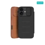 قاب نیلکین آیفون iPhone 17 مدل Qin Pro leather