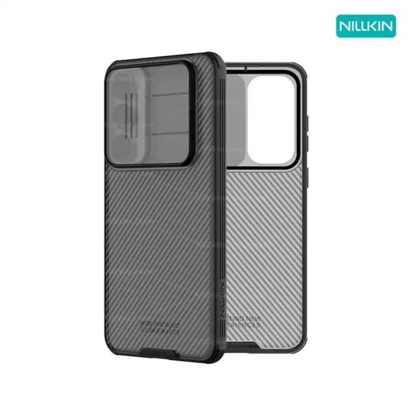قاب نیلکین سامسونگ Galaxy S25 FE مدل CamShield Pro (Clear Version)