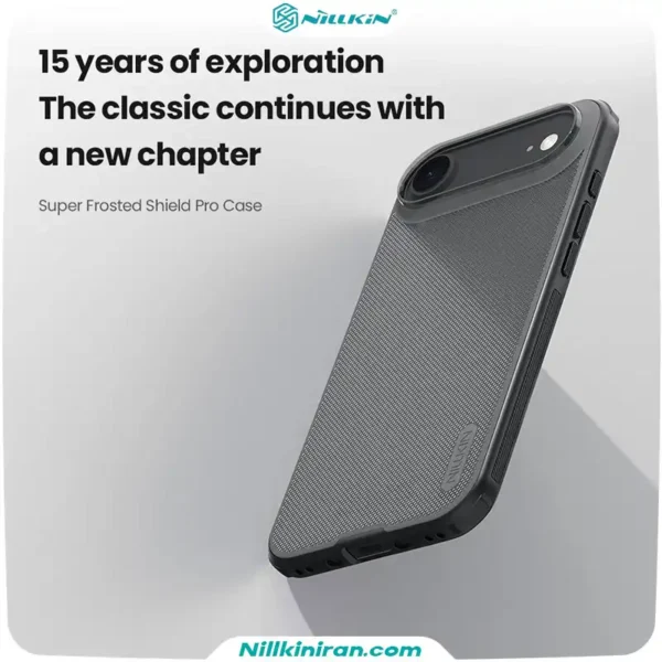 قاب نیلکین آیفون iPhone 17 Air مدل Super Frosted Shield Pro (Clear Version)
