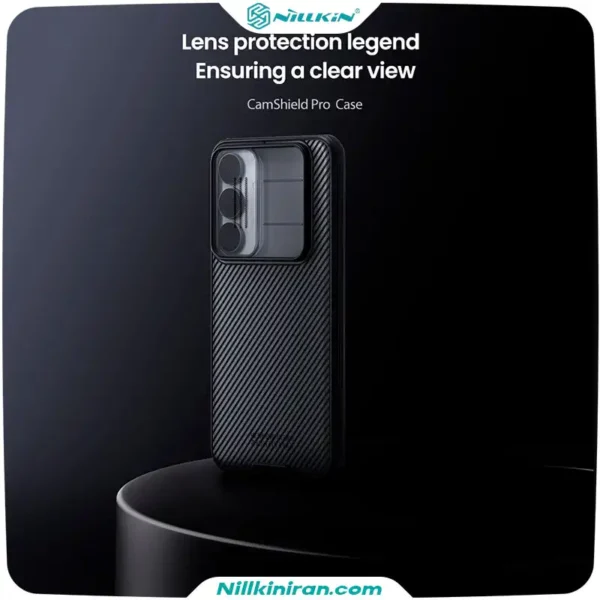 قاب نیلکین سامسونگ Galaxy S25 FE مدل CamShield Pro (Clear Version)