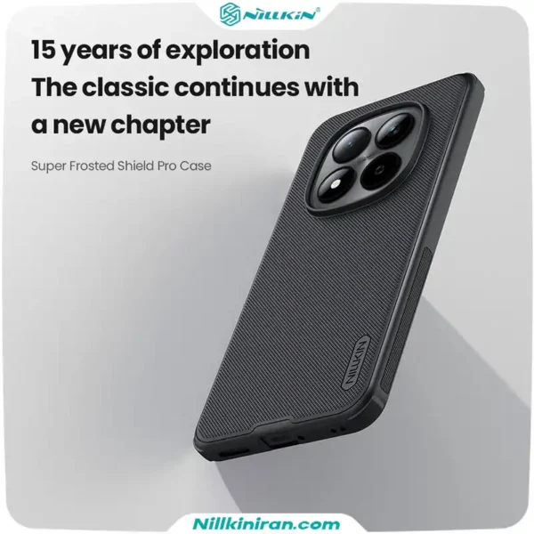 قاب نیلکین شیائومی +Redmi Note15 Pro مدل Super Frosted Shield Pro