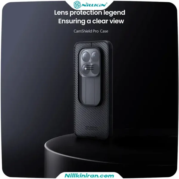 قاب نیلکین شیائومی Redmi Note15 Pro مدل CamShield Pro (Clear Version)
