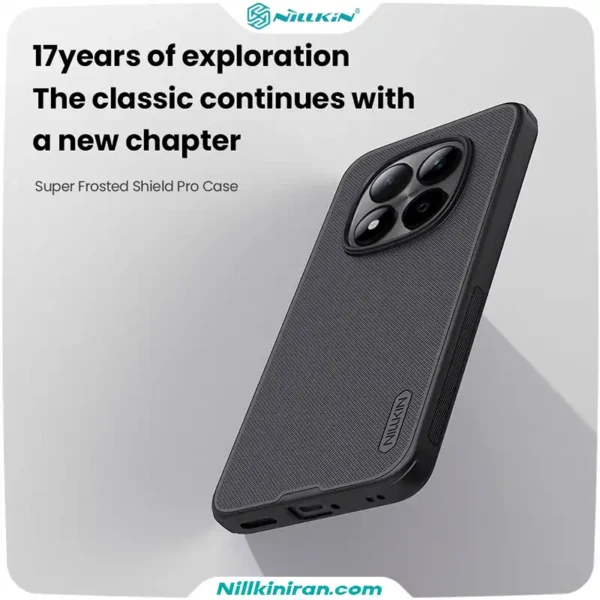 قاب نیلکین شیائومی Redmi Note15 Pro مدل Super Frosted Shield Pro Magnetic