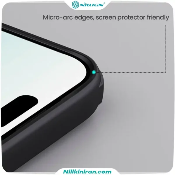 قاب نیلکین آیفون iPhone 17 Pro مدل Super Frosted Shield Pro (Clear Version)
