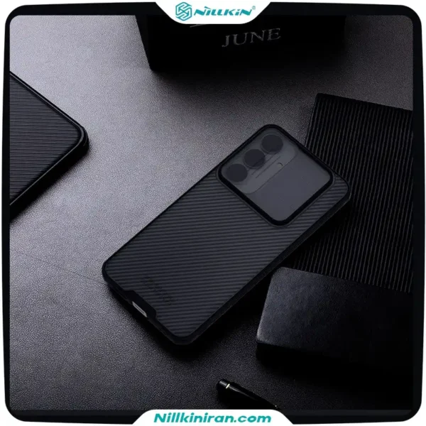 قاب نیلکین سامسونگ Galaxy S25 FE مدل CamShield Pro (Clear Version)