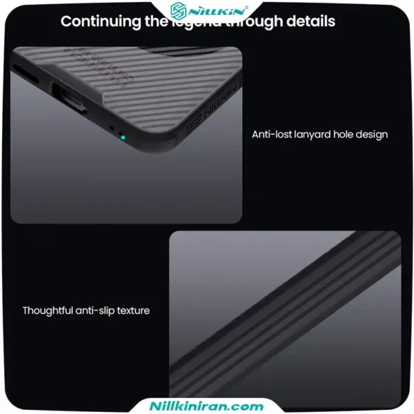 قاب نیلکین سامسونگ Galaxy S25 FE مدل (Camshield Pro Magnetic (Clear version