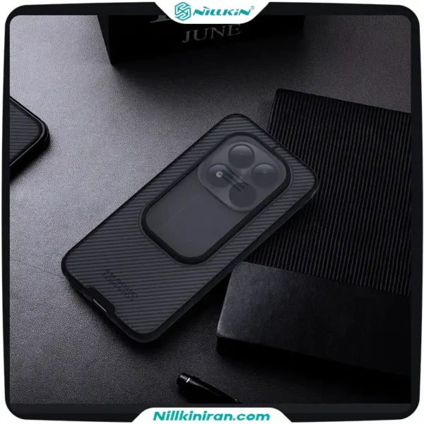 قاب نیلکین شیائومی Redmi Note15 Pro مدل CamShield Pro (Clear Version)