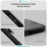 قاب نیلکین آیفون iPhone 17 Pro Max مدل Camshield Prop Clear version