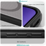 قاب نیلکین شیائومی Xiaomi 17 Pro Max مدل Super Frosted Shield Pro Magnetic (Clear Version)