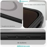 قاب نیلکین شیائومی 15T Pro مدل Super Frosted Shield Pro Magnetic (Clear Version)