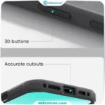 قاب نیلکین آیفون iPhone 17 Pro Max مدل Super Frosted Shield Pro (Clear Version)