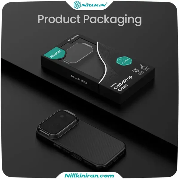 قاب نیلکین آیفون iPhone 17 Pro مدل CarboProp Magnetic