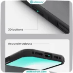 قاب نیلکین آیفون iPhone 17 مدل Super Frosted Shield Pro (Clear Version)