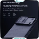 قاب نیلکین آیفون iPhone 17 Pro Max مدل CamShield Pro (Clear Version)
