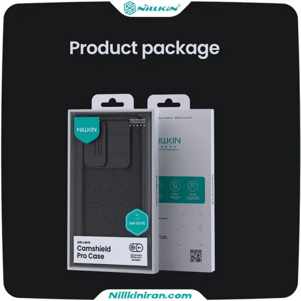 قاب نیلکین سامسونگ Galaxy S25 FE مدل CamShield Pro