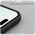 قاب نیلکین آیفون iPhone 17 Pro مدل Super Frosted Shield Pro Magnetic (Clear Version)