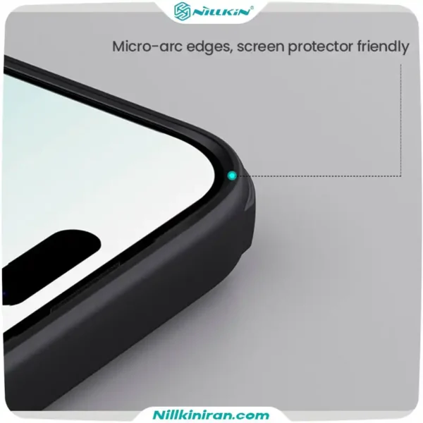 قاب نیلکین آیفون iPhone 17 Pro مدل Super Frosted Shield Pro Magnetic (Clear Version)