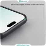 قاب نیلکین آیفون iPhone 17 Air مدل Super Frosted Shield Pro Magnetic (Clear Version)