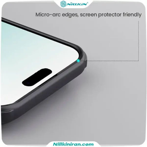 قاب نیلکین آیفون iPhone 17 Air مدل Super Frosted Shield Pro Magnetic (Clear Version)