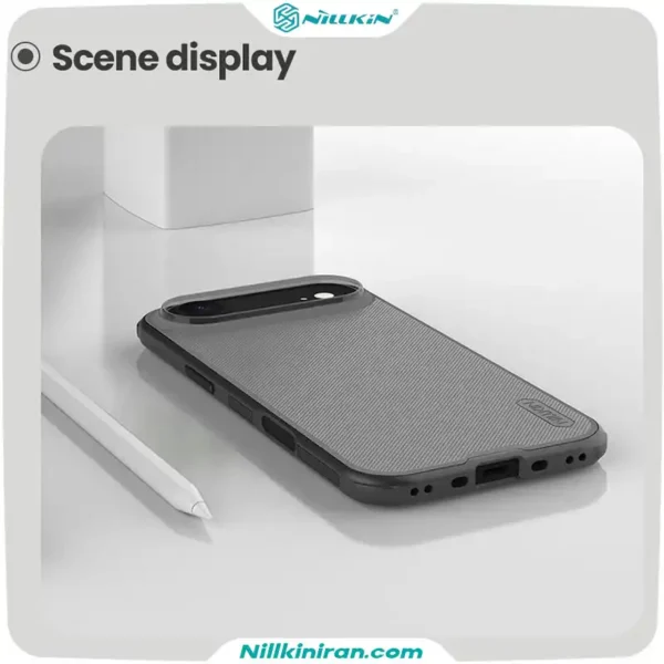 قاب نیلکین آیفون iPhone 17 Air مدل Super Frosted Shield Pro (Clear Version)
