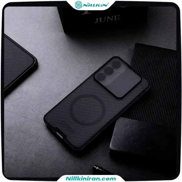قاب نیلکین سامسونگ Galaxy S25 FE مدل (Camshield Pro Magnetic (Clear version