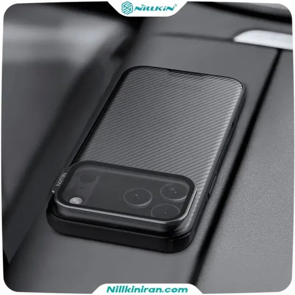 قاب نیلکین آیفون iPhone 17 Pro Max مدل Camshield Prop Clear version