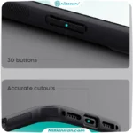 قاب نیلکین آیفون iPhone 17 Pro مدل Super Frosted Shield Pro Magnetic (Clear Version)
