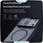 قاب نیلکین آیفون iPhone 17 Pro Max مدل Camshield Pro Magnetic Clear version