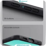 قاب نیلکین سامسونگ Galaxy S25 FE مدل Super Frosted Shield Pro Magnetic