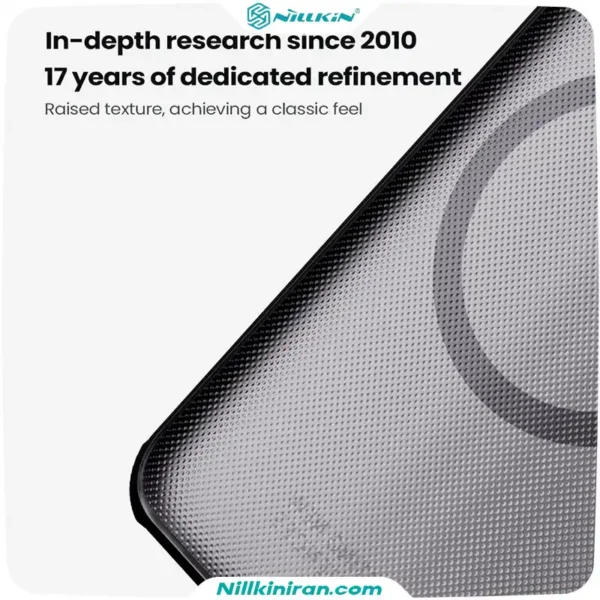 قاب نیلکین سامسونگ Galaxy S25 FE مدل Super Frosted Shield Pro Magnetic (Clear Version)