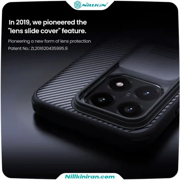 قاب نیلکین شیائومی Xiaomi 15 T مدل CamShield Pro (Clear Version)