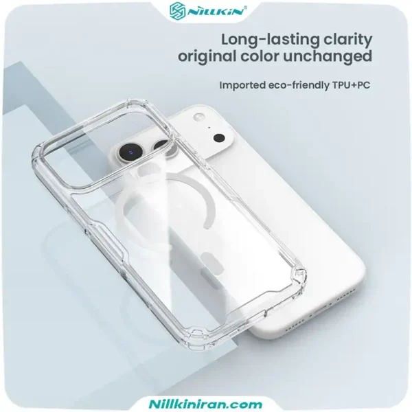 قاب نیلکین iPhone 17 Pro Max مدل Nature TPU Pro Magnetic