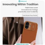 قاب نیلکین آیفون iPhone 17 مدل Qin Pro leather