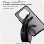 قاب نیلکین شیائومی +Redmi Note15 Pro مدل Super Frosted Shield Pro (Clear Version)