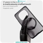قاب نیلکین شیائومی Redmi Note 15 Pro مدل Super Frosted Shield Pro Magnetic (Clear Version)